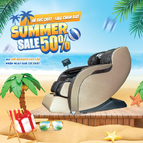 GHẾ MASSAGE OKINAWA OS885 BROWN GOLD