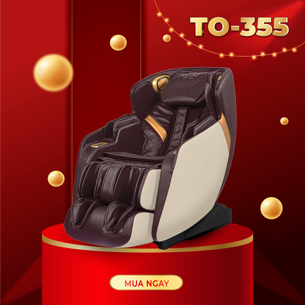 GHẾ MASSAGE TOYOKY TO 355