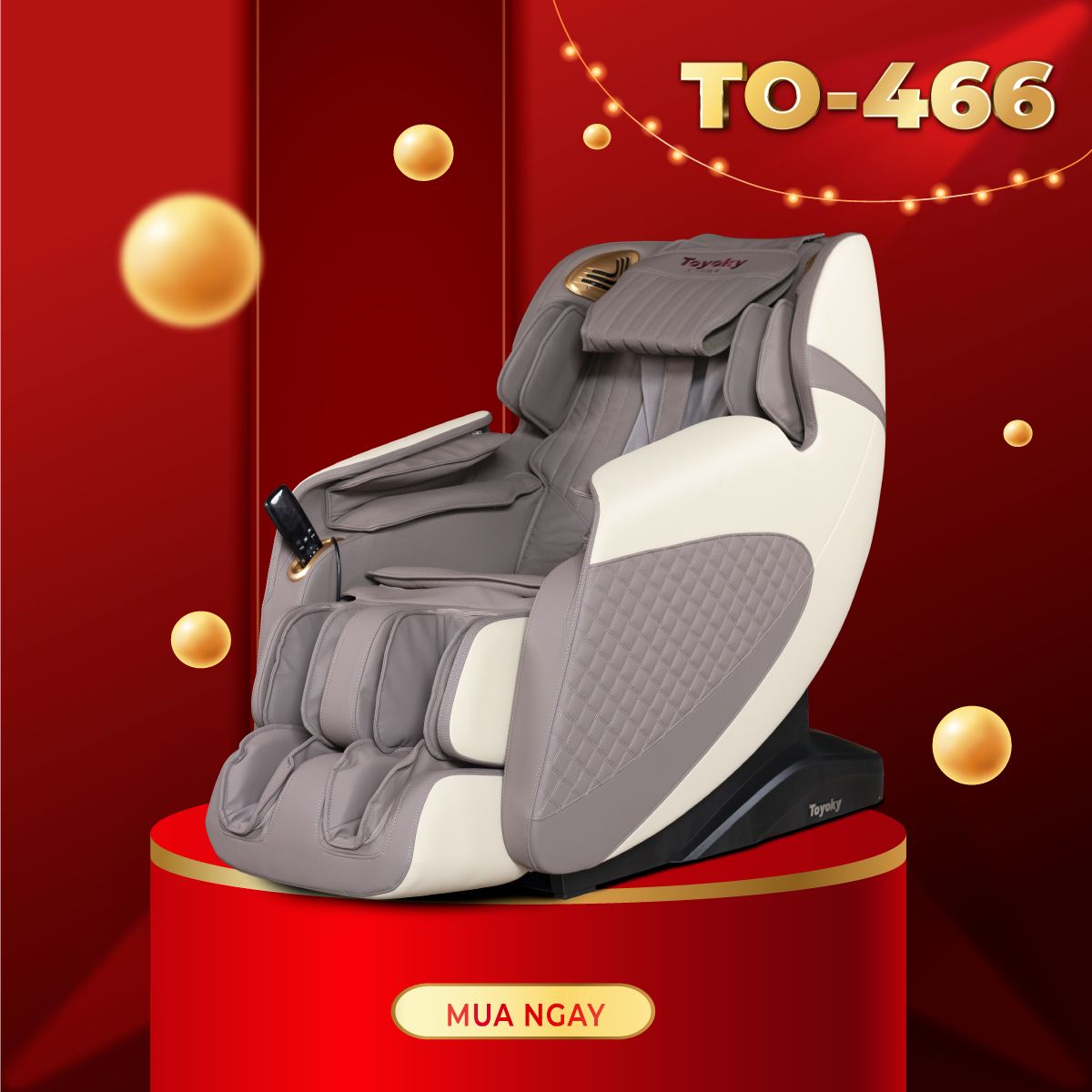 GHẾ MASSAGE TOYOKY TO 466