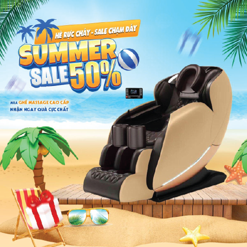 GHẾ MASSAGE OS888 GOLDEN BLACK