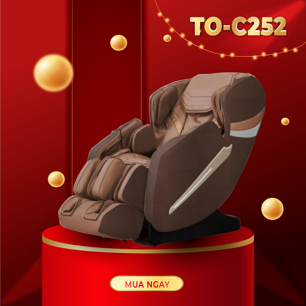 GHẾ MASSAGE TO-C252 GHẾ MASSAGE TO-C252